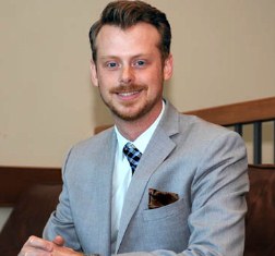 2012 Young Distinguished Alumni award recipient Alex McAulay, BBA 