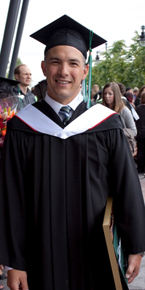 MA Criminal Justice grad at Convocation 2011