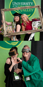 The photo booth at Convocation 2011 was very popular with grads and staff!